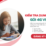 kiem tra dung luong goi 4g viettel